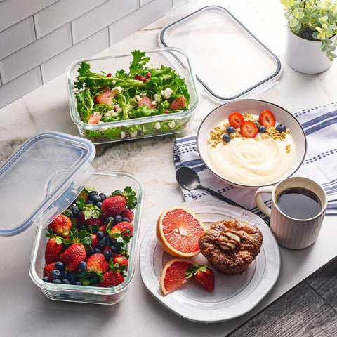Le'raze: vidrio claro que facilita identificar alimentos al instante.