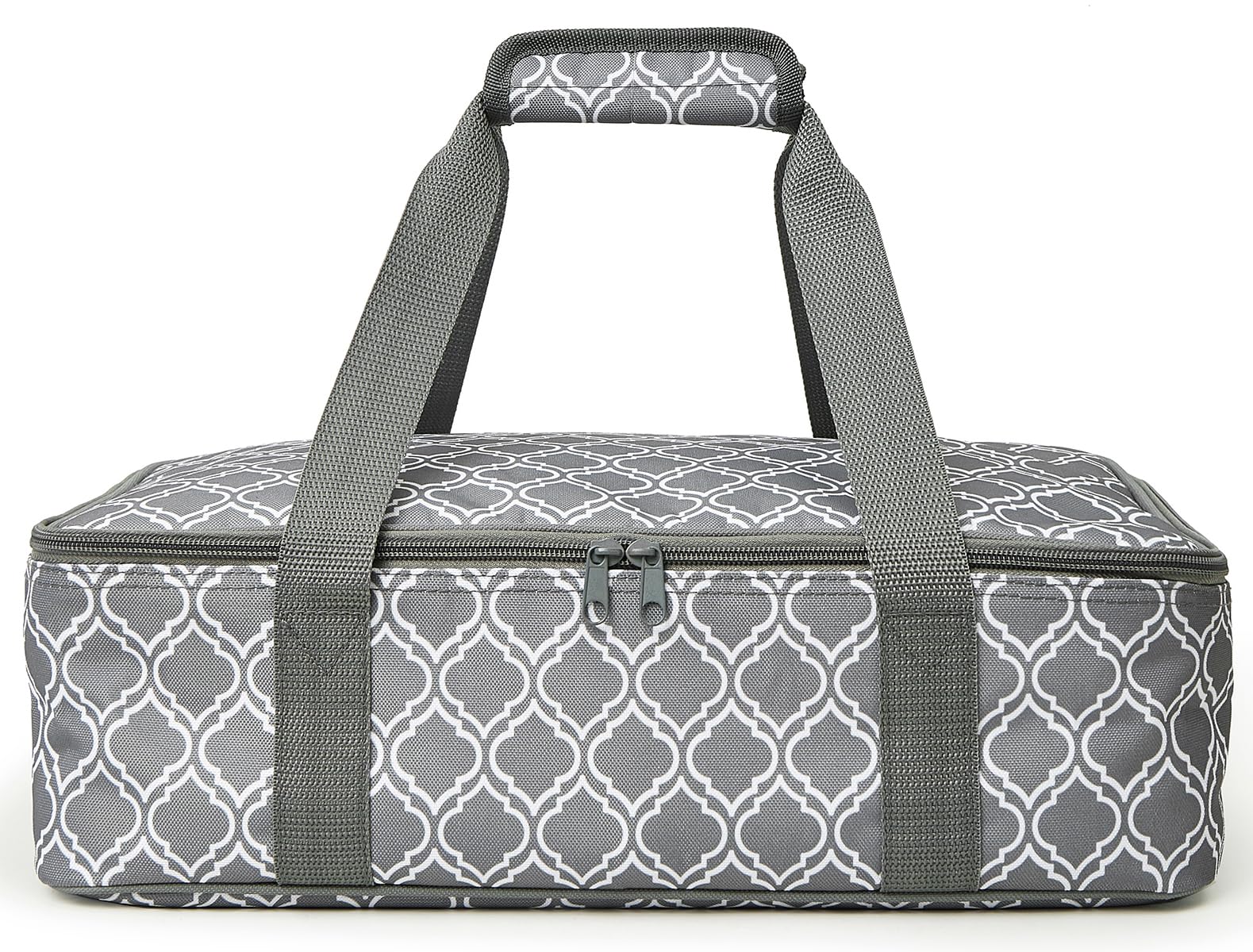 Funda termica Lestyn para bandeja 9x13 mantiene la comida caliente para reuniones.