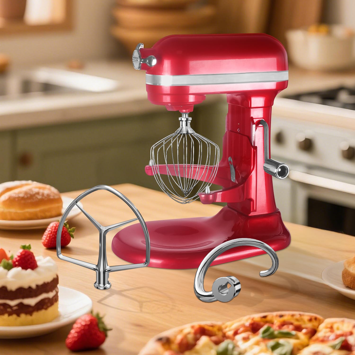 LETOMS compatibilidad con KitchenAid 7qt, diseño para ajuste sencillo.