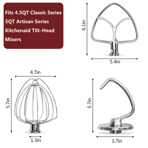 LETOMS K45DH gancho para masa, ideal para amasar pan