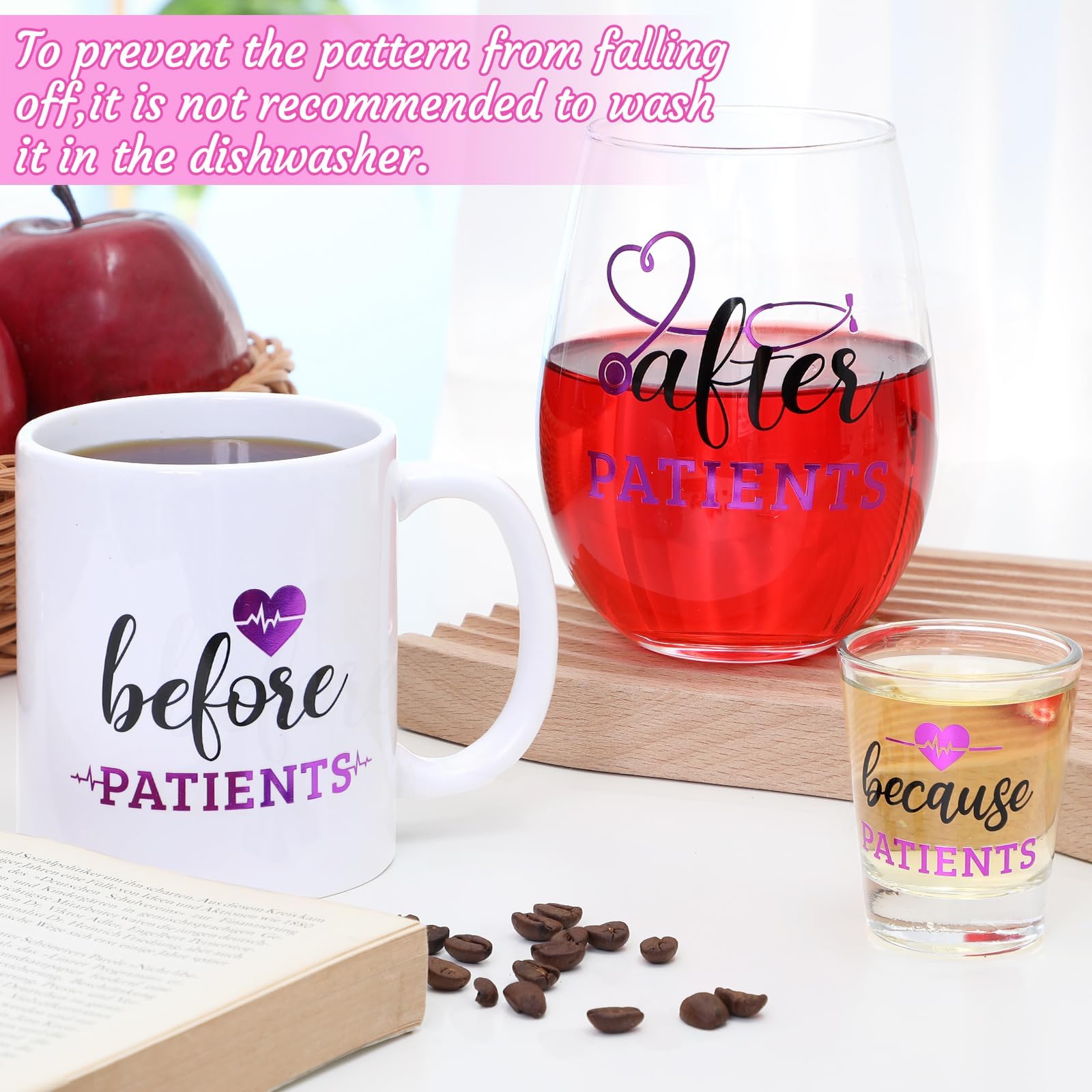 Levfla vaso vino 18 oz sin tallo, perfecto para brindar en casa.