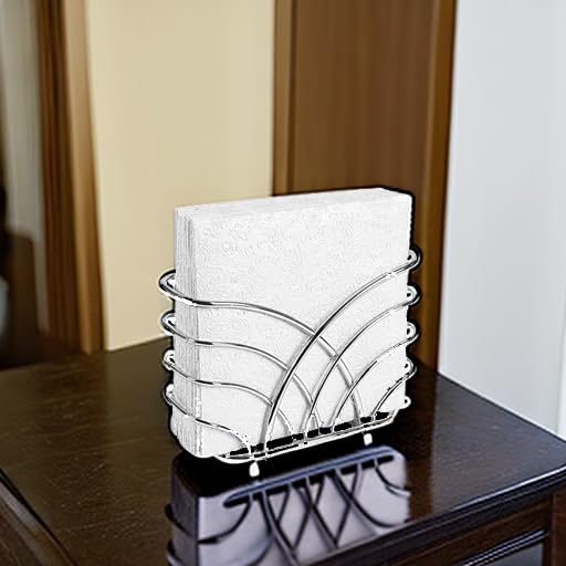 LEVIMETREE porta-servilletas compacto que ahorra espacio, ideal para superficies pequeñas.