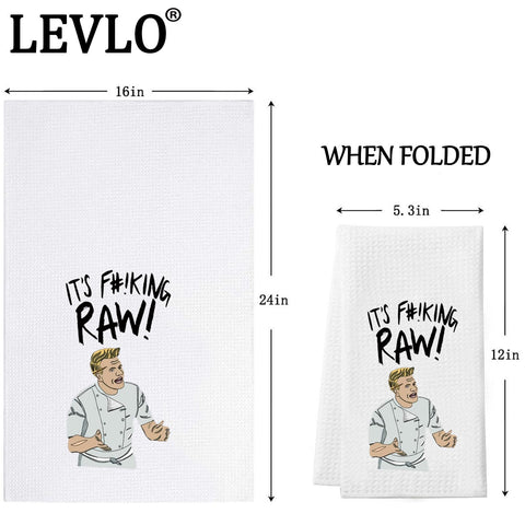 LEVLO Chef Ramsay: medidas 16x24 cm, tamaño práctico para cocinas.