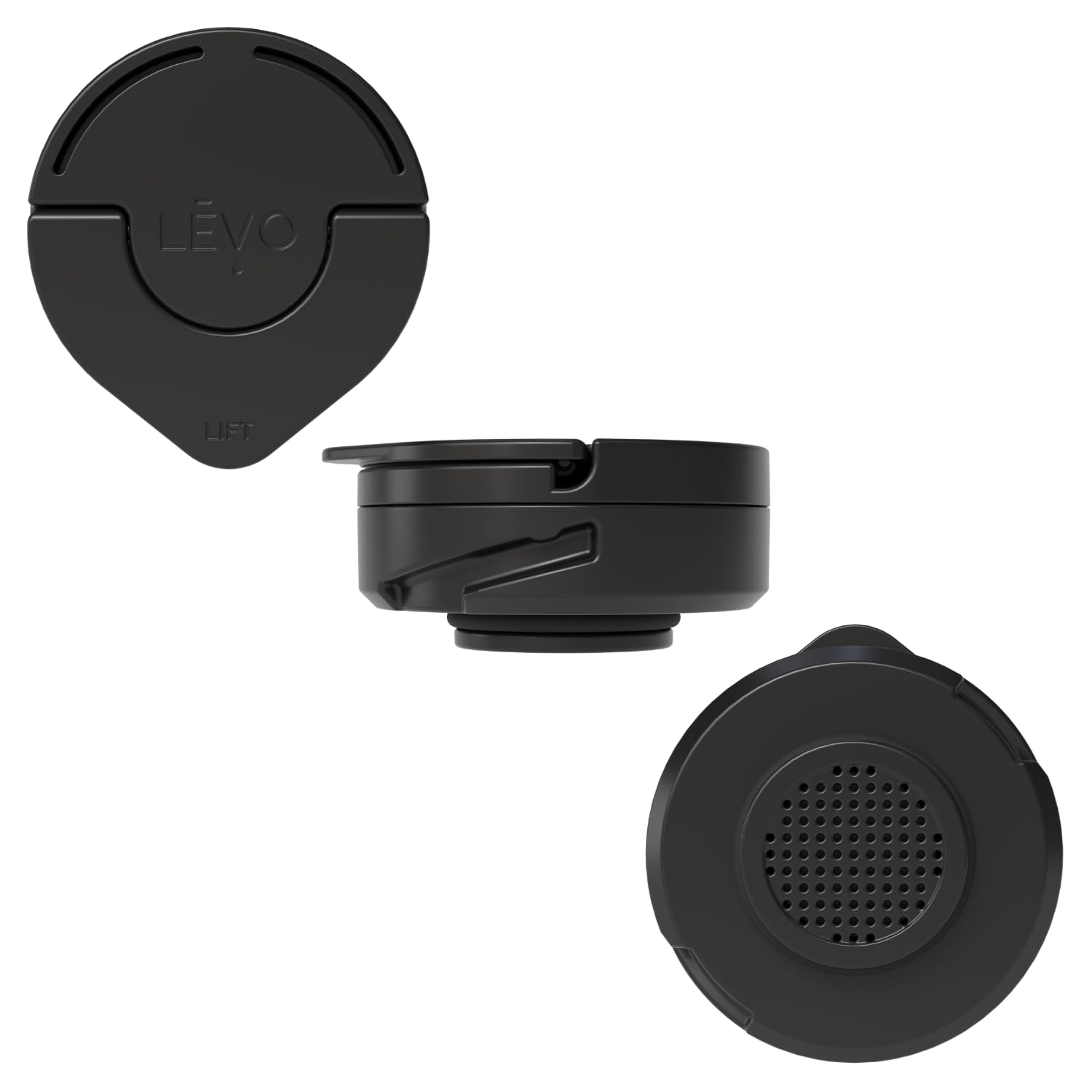 LEVO II+ diseño licorice negro, compacto y sofisticado.
