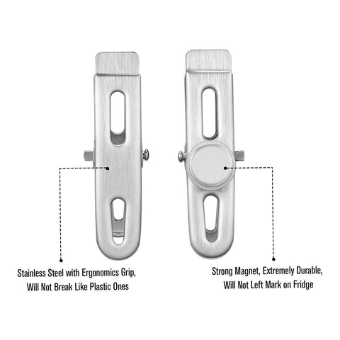 Clips LEYOSOV para sujetar fotos y notas en la nevera.