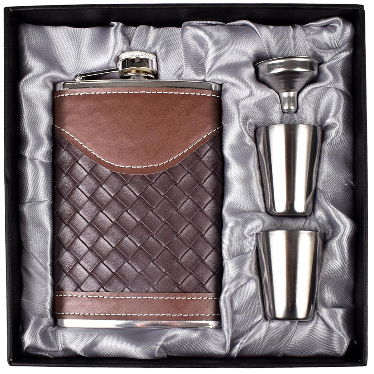 Set de regalo LHD HOME, caja elegante para frascos de whisky