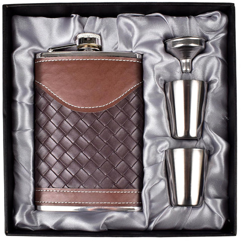 Set de regalo LHD HOME, caja elegante para frascos de whisky