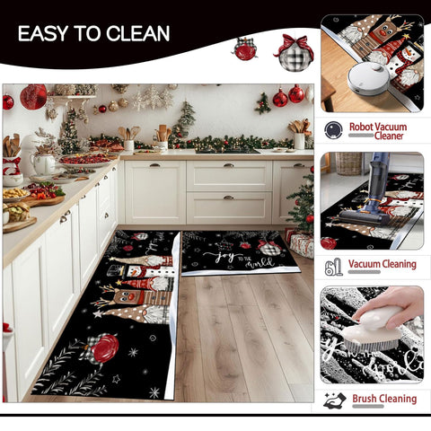 Alfombra LHLJOYU antideslizante para cocina, seguridad en zonas de alto tránsito.