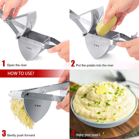 Acero inoxidable LHS duradero y práctico para cocina profesional.