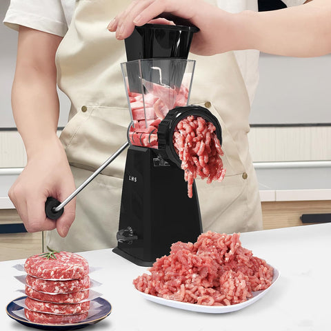 Abertura de alimentación amplia de LHS para mayor capacidad de carne