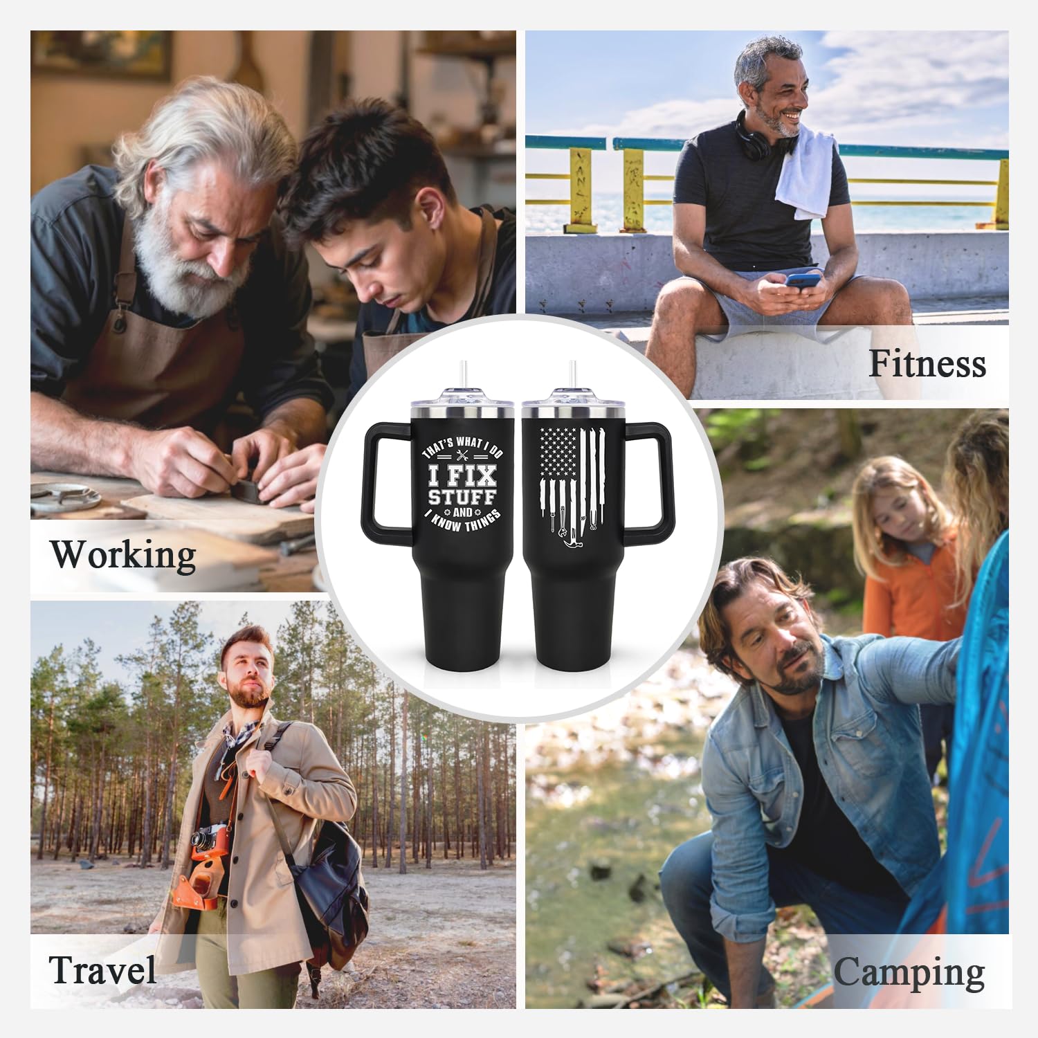 LHSCVUFASC tumbler de uso múltiple para casa, oficina y gimnasio.