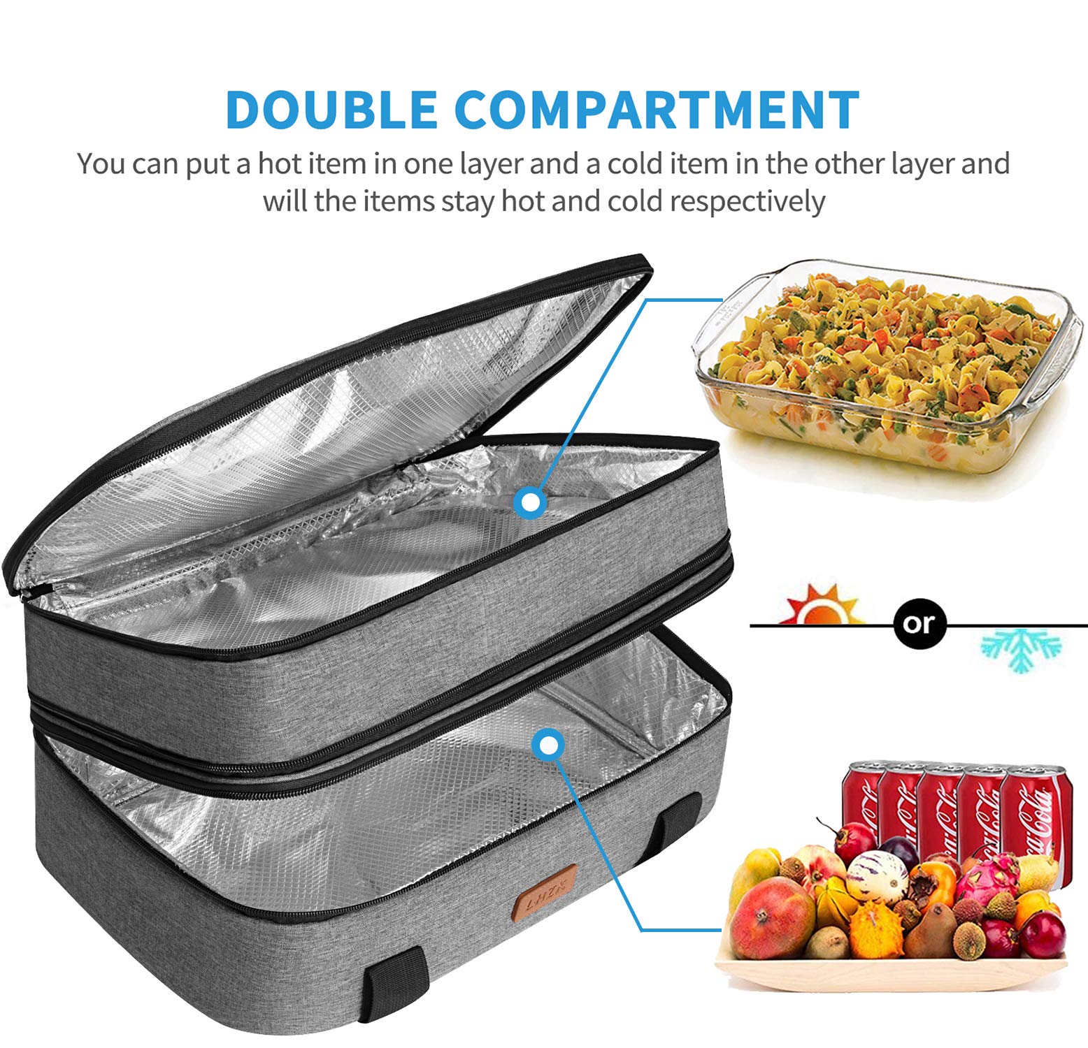 Mango ergonómico para transporte cómodo.
