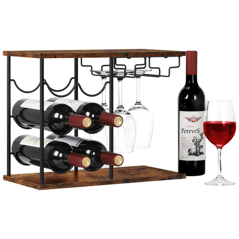 LIANTRAL estantería de vino para sobremesa, diseño elegante y práctico.