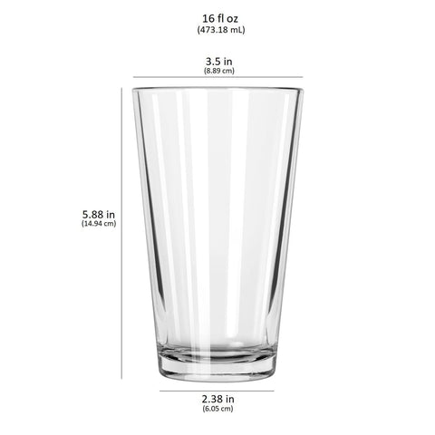 Vasos Libbey Bar Essentials para bar en casa, juego de 6.