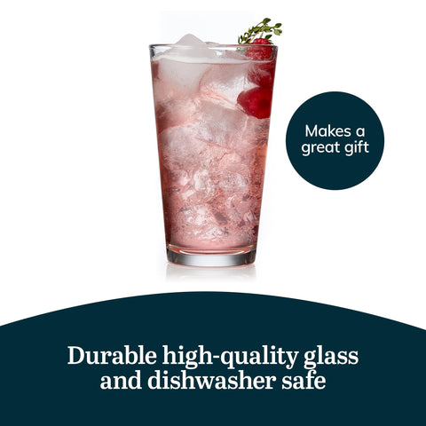 Vasos Libbey Bar Essentials para mojitos y bebidas refrescantes de 16 onzas.