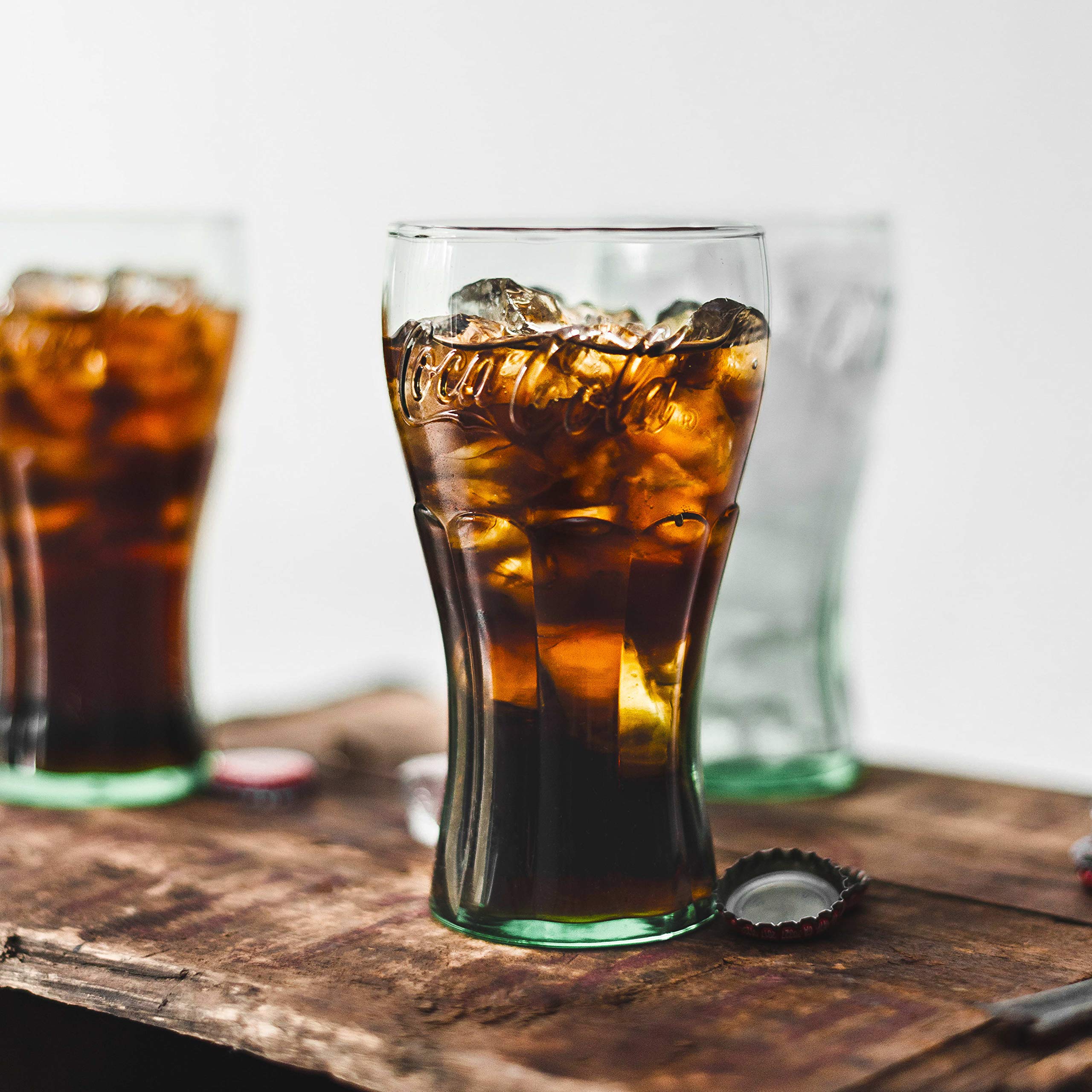 Libbey Coca-Cola tumbler con 16,75 onzas para bebidas favoritas.