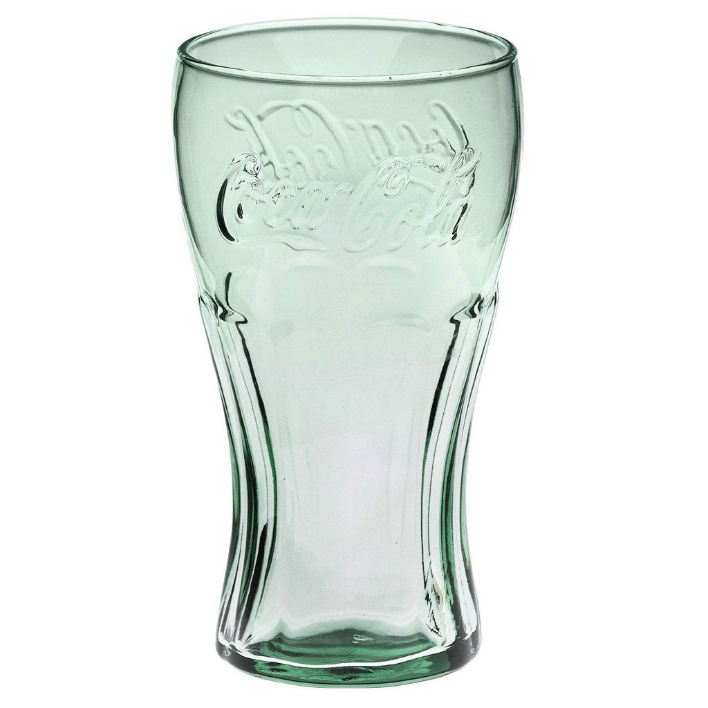 Libbey Coca-Cola Georgia Verde, vaso contorno 510 ml, ideal para bebidas frías.