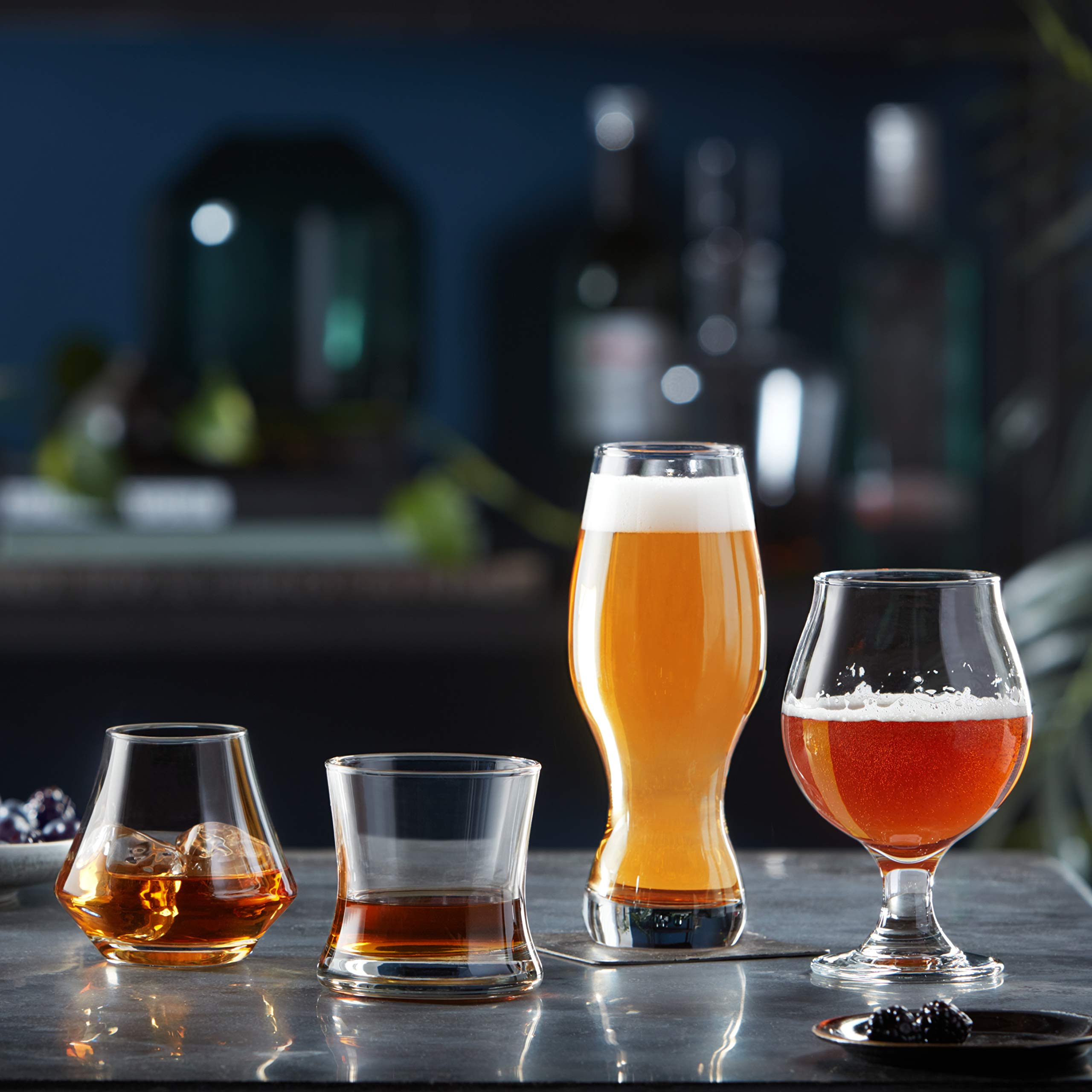Diseño tulipán clásico mejora degustación de cervezas belgas.