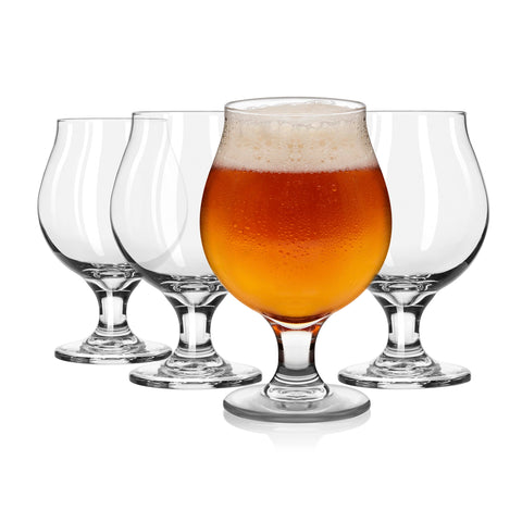Vaso Libbey Craft Brews Belga Ale Tulip, realza aroma y cuerpo.