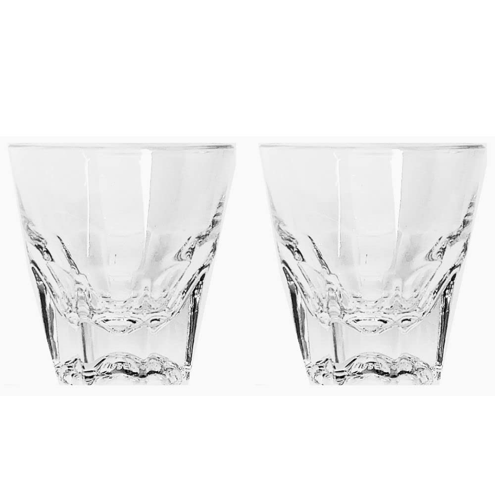 Libbey Duratuff Cortado Gibraltar primer plano del vaso, ideal para bebidas frías y presentación cristalina