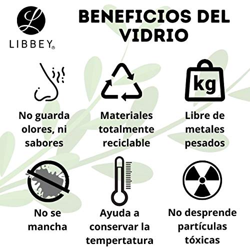 Libbey Jarra 60 onzas, limpieza a mano para longevidad