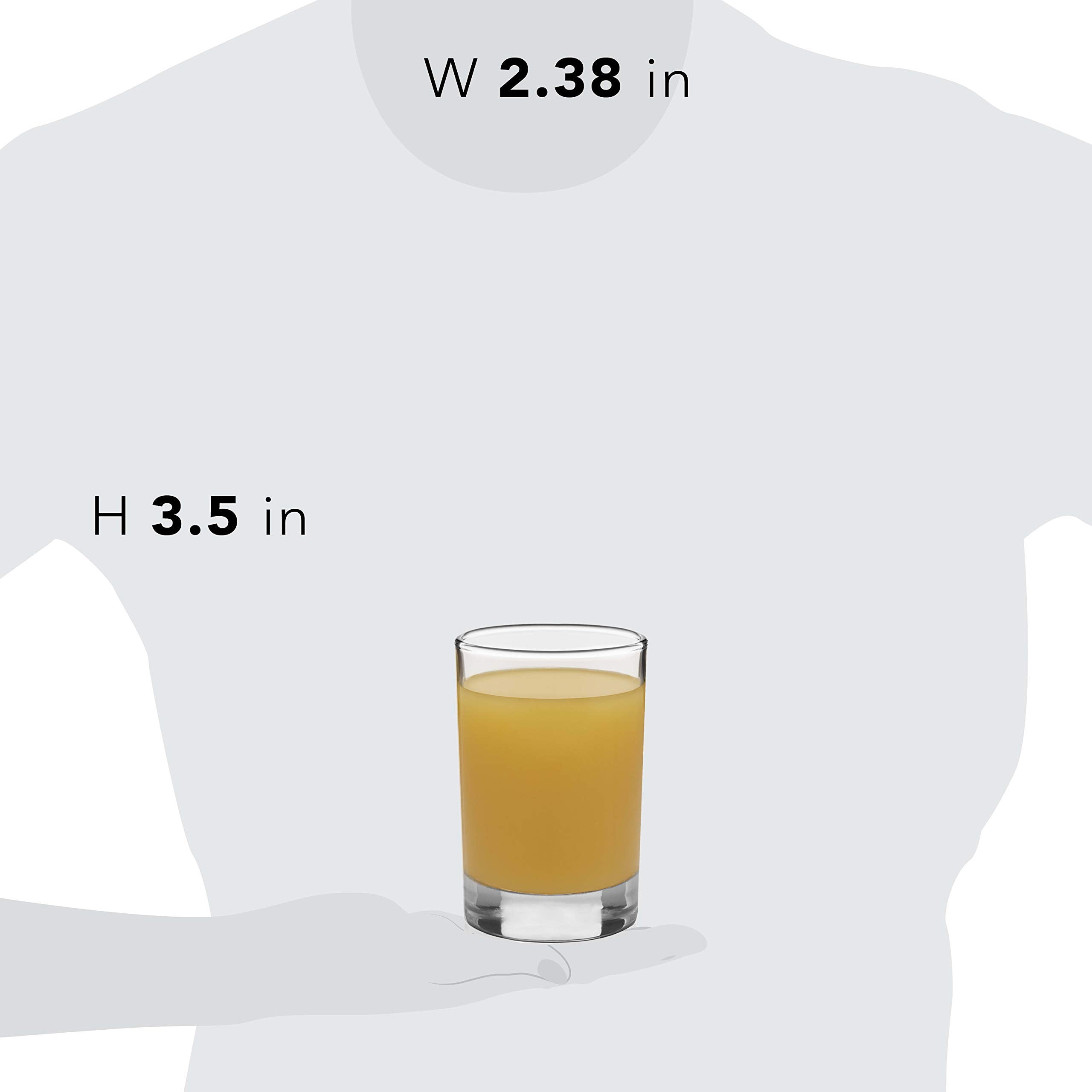 Libbey vaso de zumo hecho en Estados Unidos, calidad y origen.