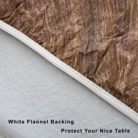 Ajuste preciso LIBERECOO, mantel 48x68 para mesa ovalada estable