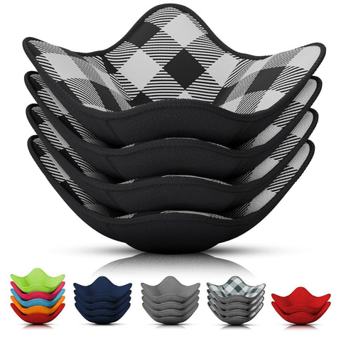 LIBERHAUS bowl cosy negro apilable facilita almacenamiento y organización en la cocina.