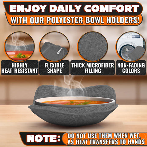 LIBERHAUS durable-lavable-maquina gris, fácil limpieza tras comidas