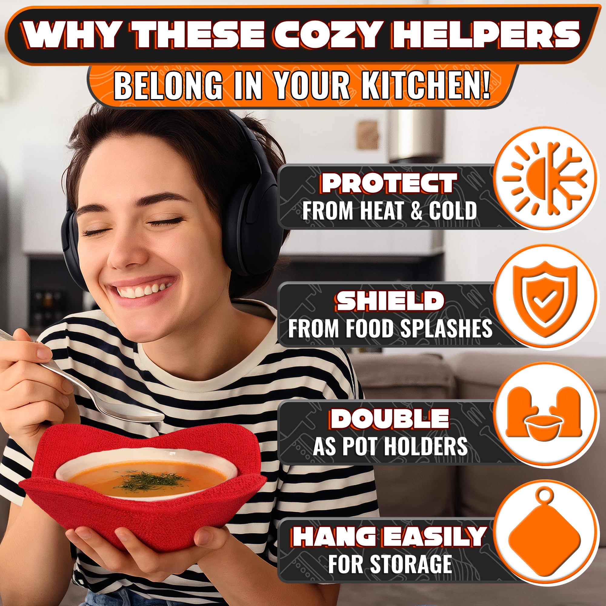LIBERHAUS lazo-colgar, almacenamiento práctico en la cocina.