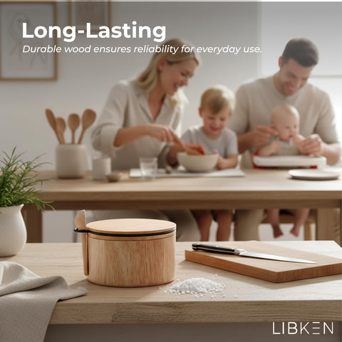 LIBKEN uso versátil para sal, pimienta, hierbas y especias