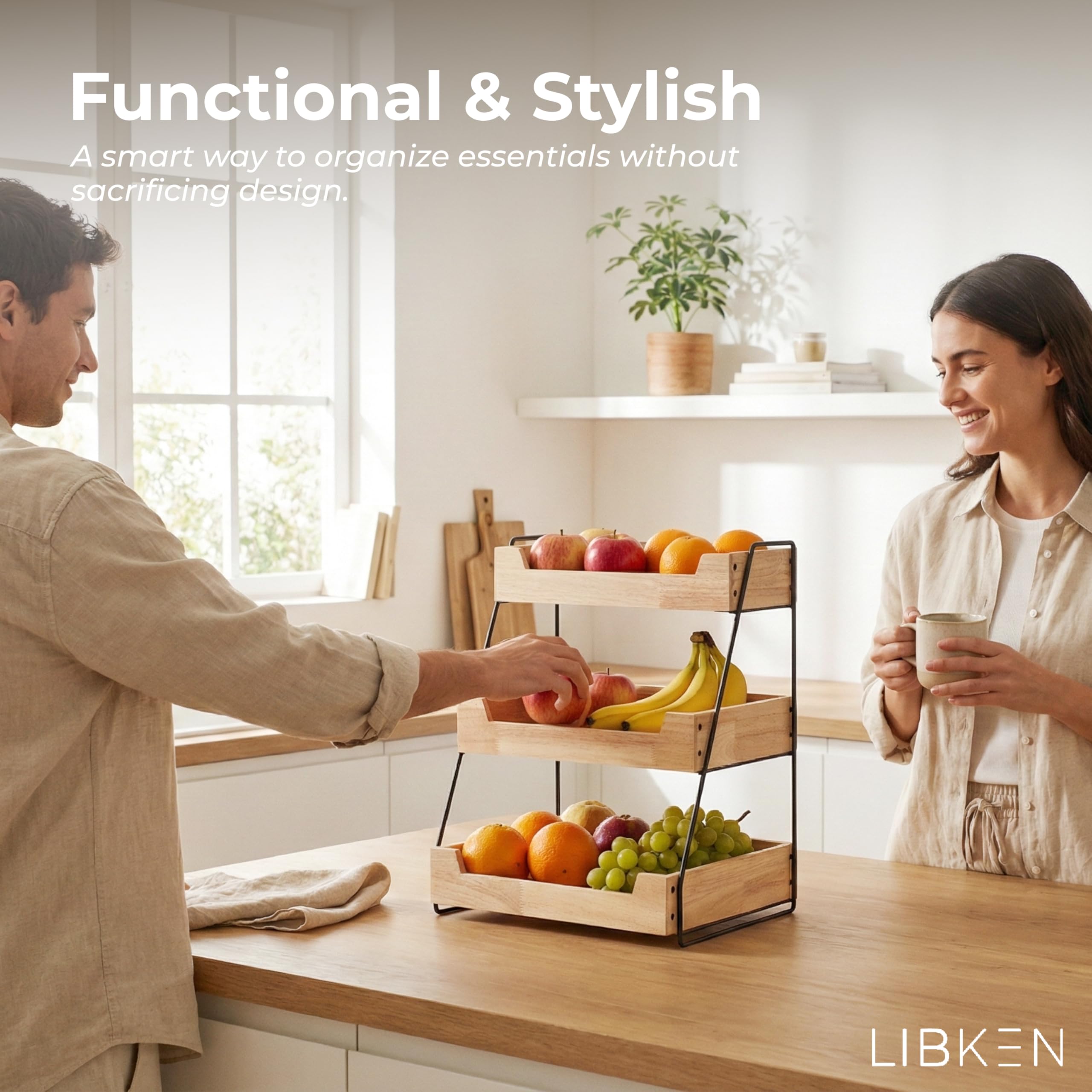 LIBKEN: diseño escandinavo minimalista para encimera elegante