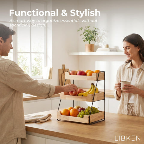 LIBKEN: diseño escandinavo minimalista para encimera elegante
