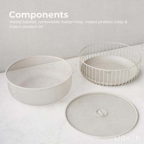 LIBKEN frutero-organizador para encimera ideal para frutas y verduras.
