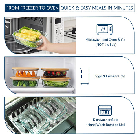 Vidrio DE libre de plástico y BPA para tranquilidad alimentaria.
