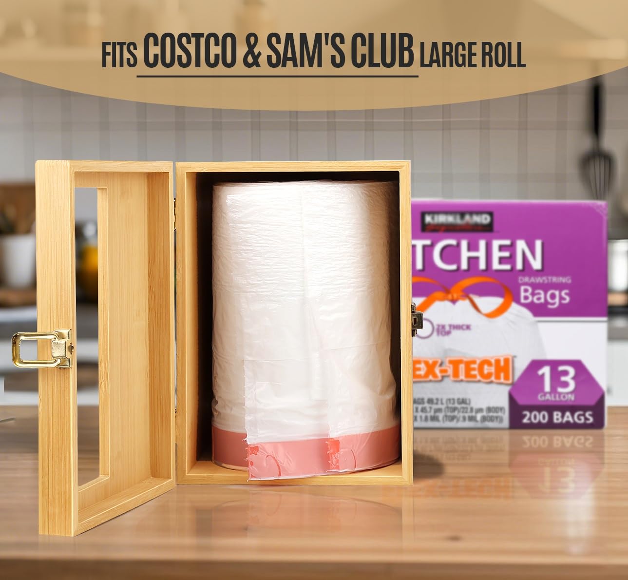 Dispensador Libreshine en cocina con diseño moderno que ahorra espacio.