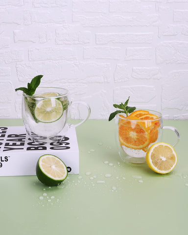 LIBWYS tazas para uso diario, aptas para bebidas calientes o frías.