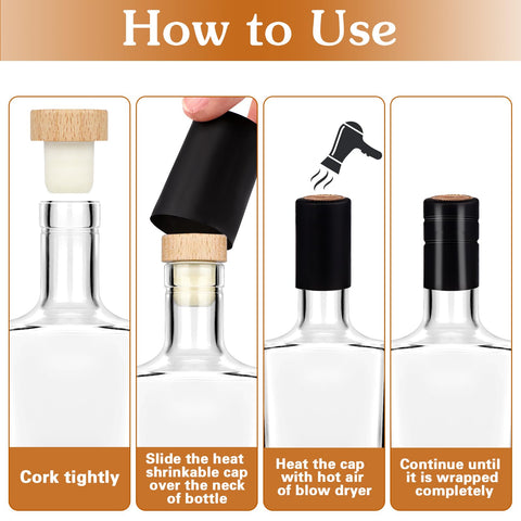 Liengoron botellas-vidrio-transparente-tipo-licor, aspecto profesional para licores.