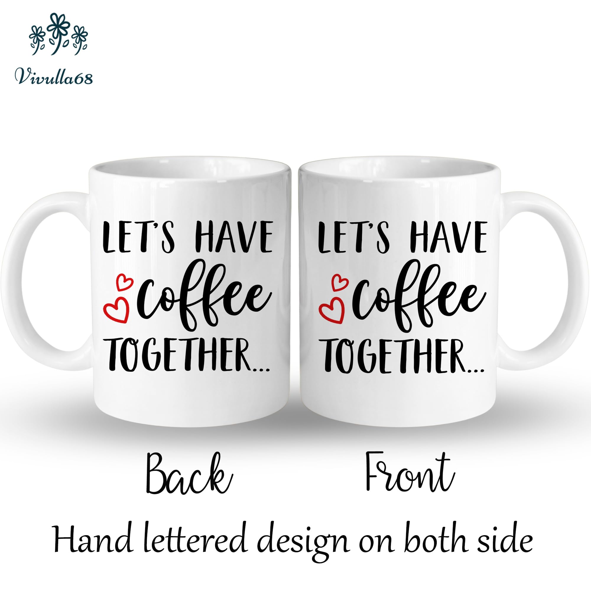LIERIE8888 regalo Navidad: tazas para parejas para celebrar juntos