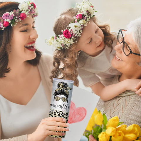 Vaso aislante LIERIE8888, ideal para llevar en viajes con mamá.