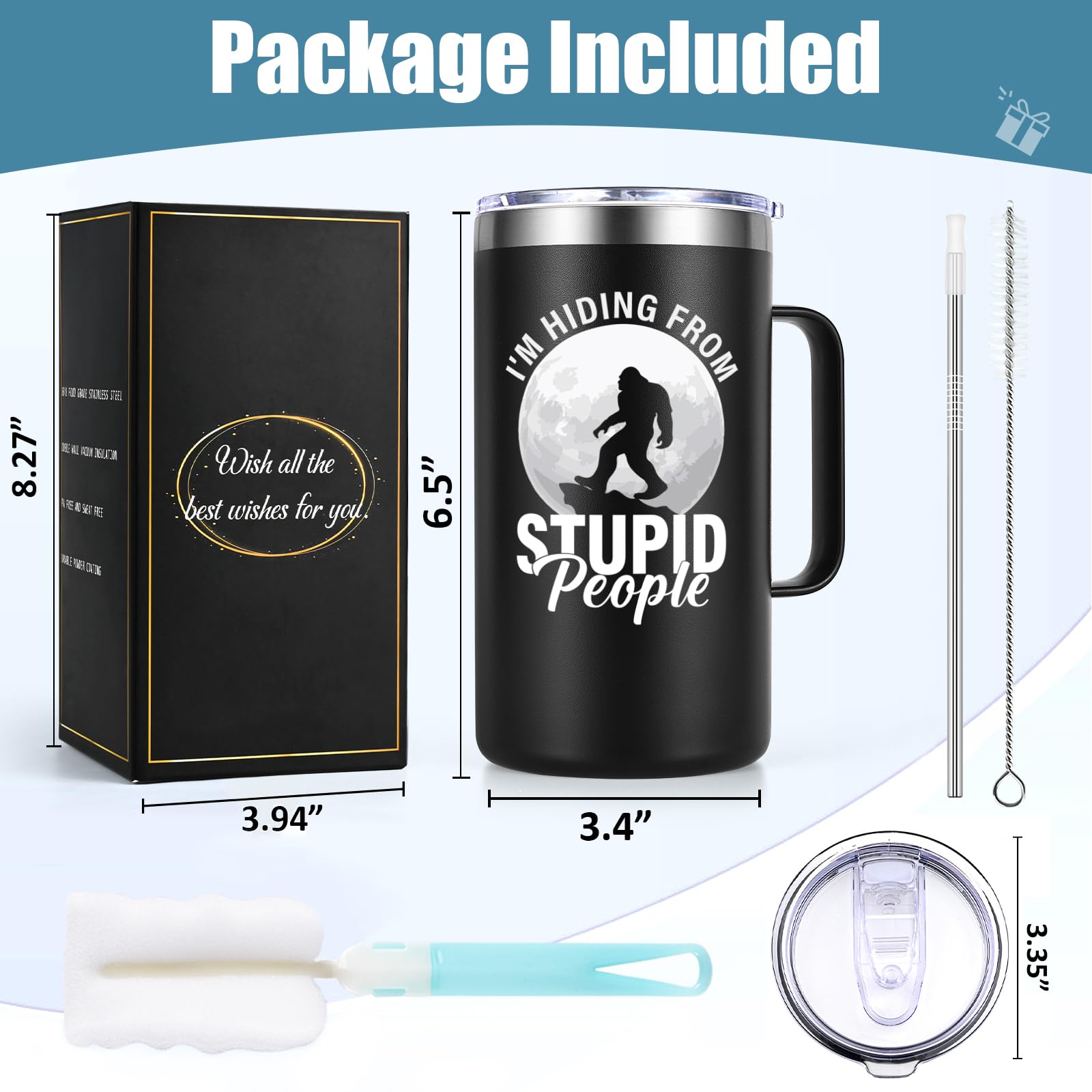 Regalo perfecto Lifecapido Bigfoot para Navidad o cumpleaños