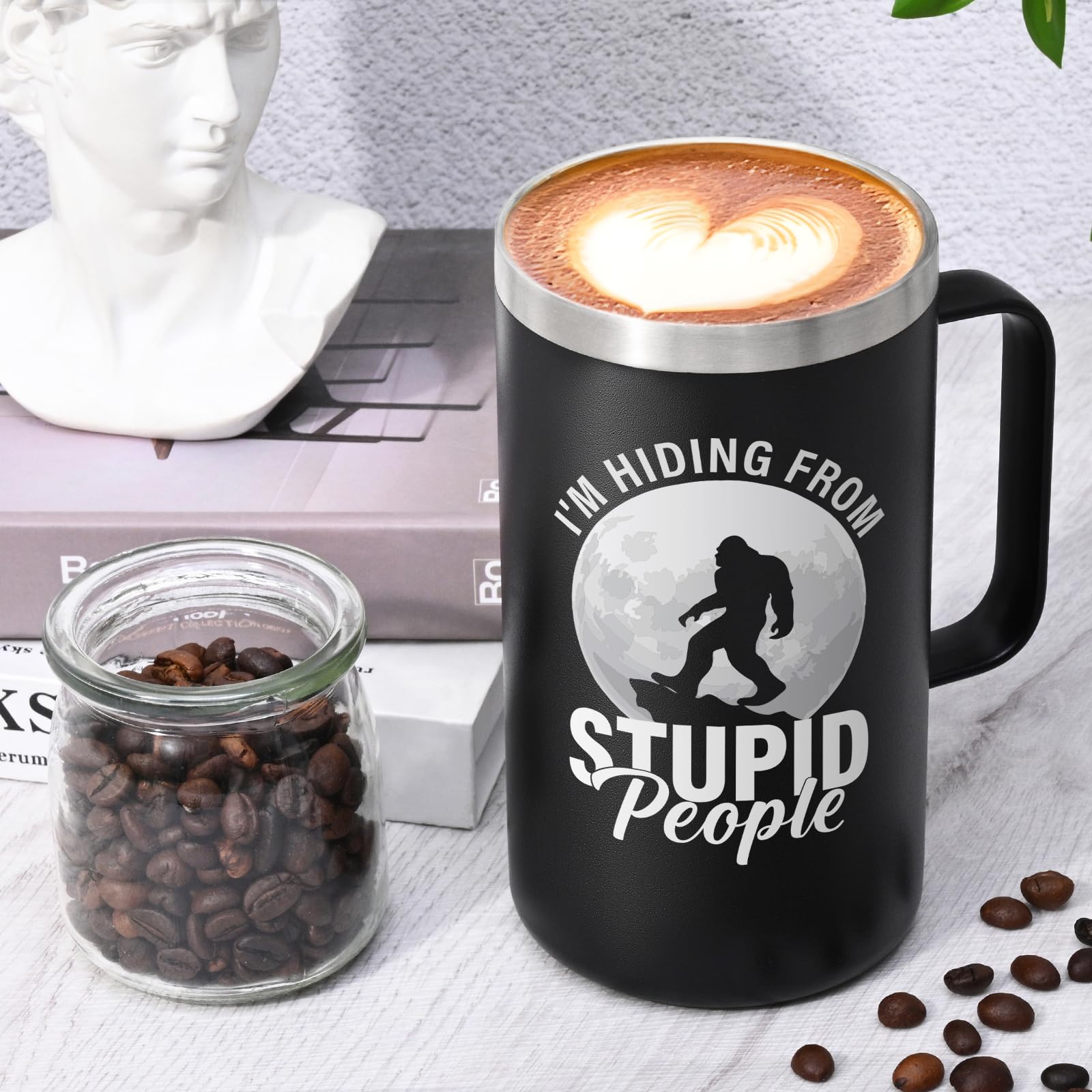 Tapa de acero inoxidable para Lifecapido Bigfoot con cierre hermético