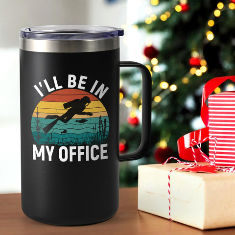 Lifecapido Caja regalo para taza buceo 20oz, presentación lista para regalo.