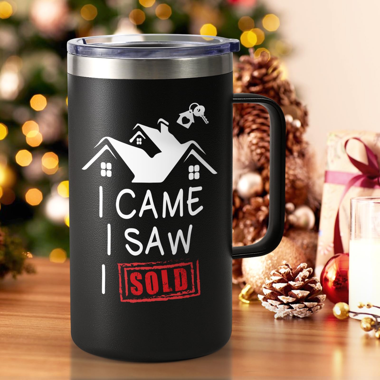 Caja regalo elegante Lifecapido para agentes inmobiliarios.