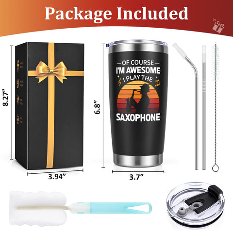 Lifecapido diseño musical: regalo ideal para amantes del saxofón.