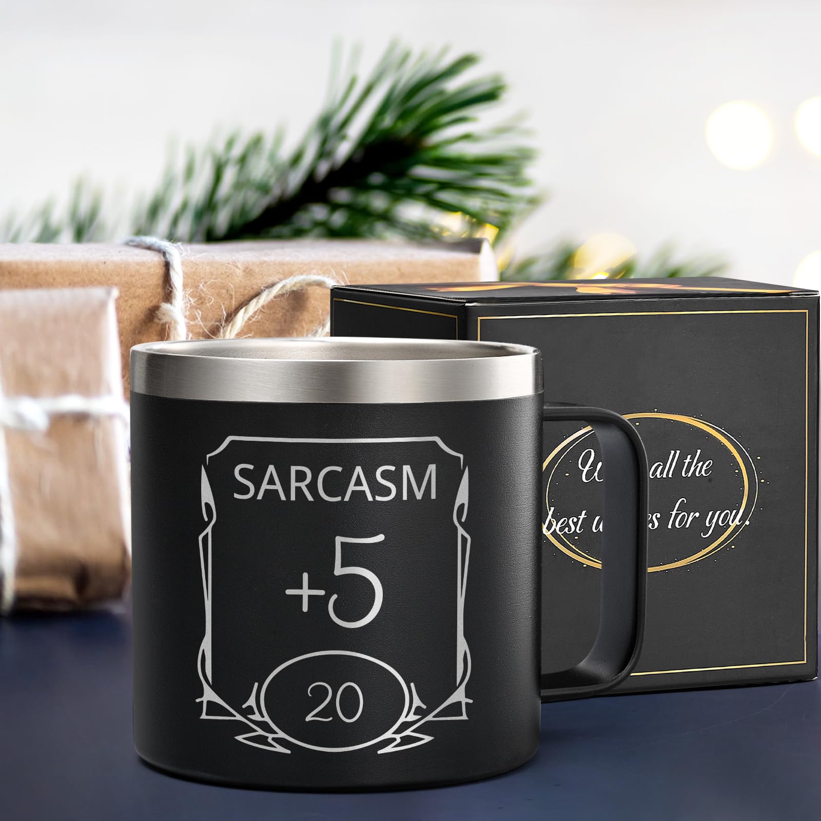 Caja Lifecapido DnD 14oz lista para regalo.