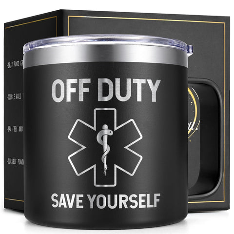 Lifecapido EMT: taza 14oz aislada mantiene caliente o fría por horas