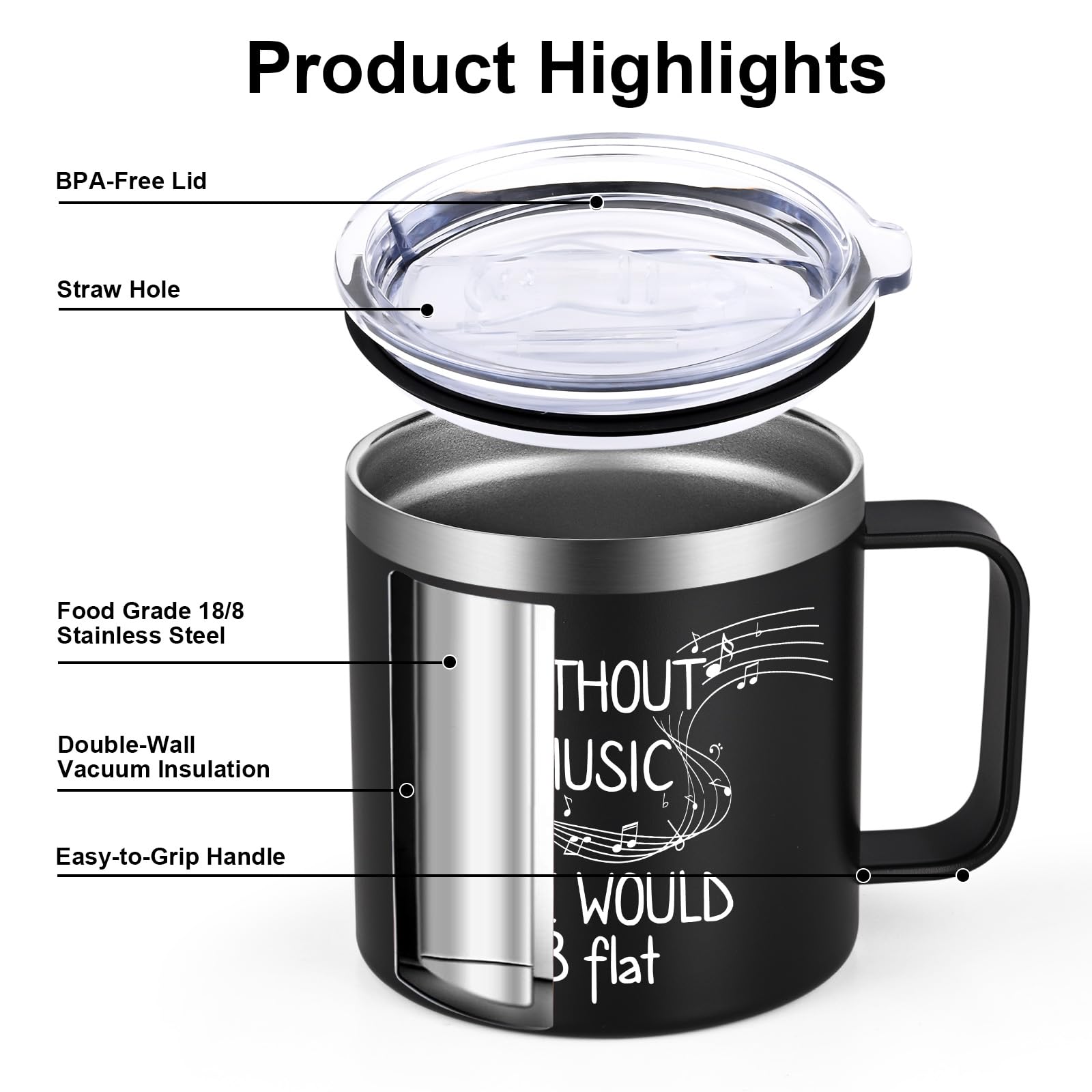 Diseño negro mate de Lifecapido que luce bien en cualquier entorno
