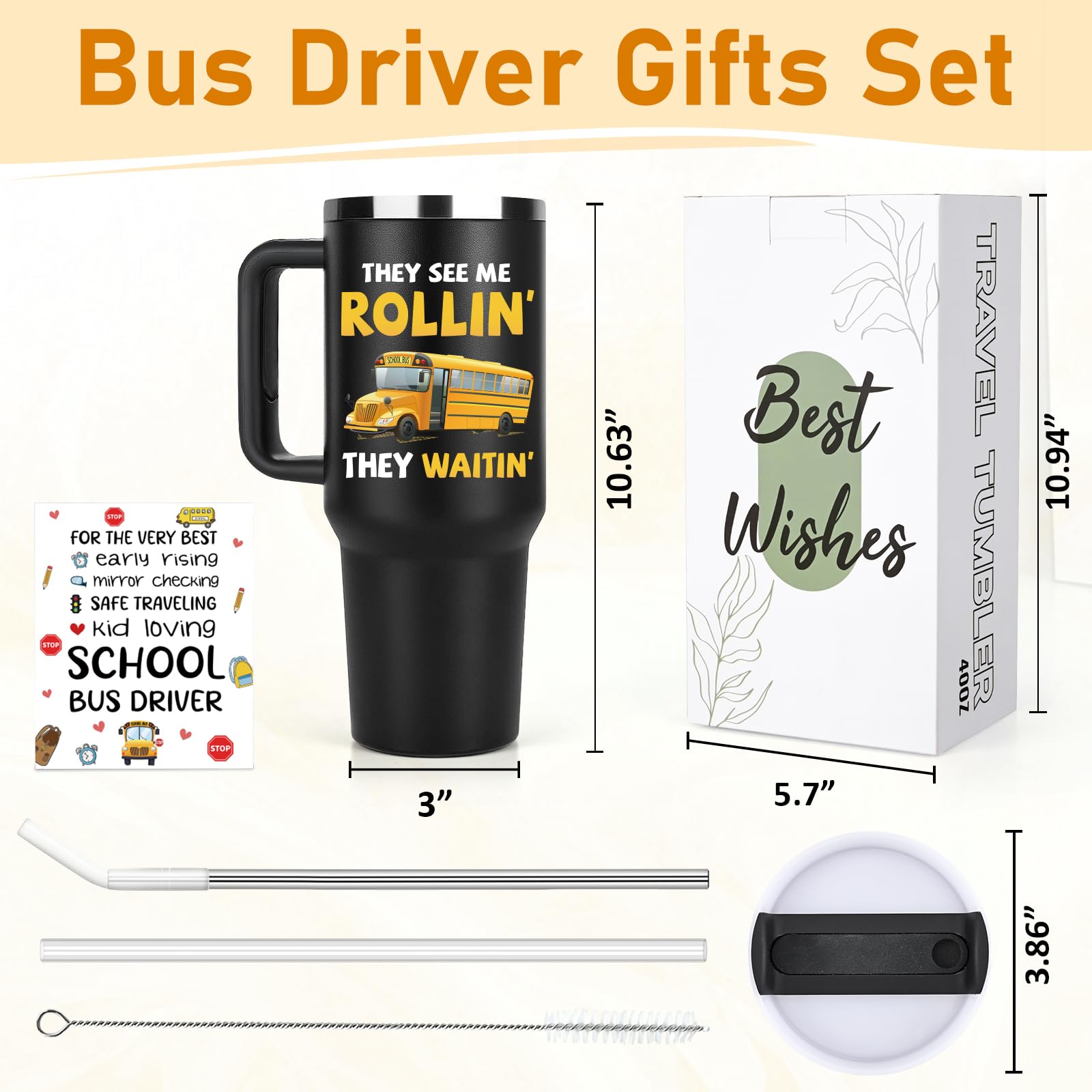 Regalo Lifecapido para conductor de autobús, práctico y considerado.