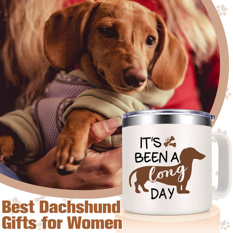 Lifecapido tapa con dachshund para evitar derrames durante el traslado
